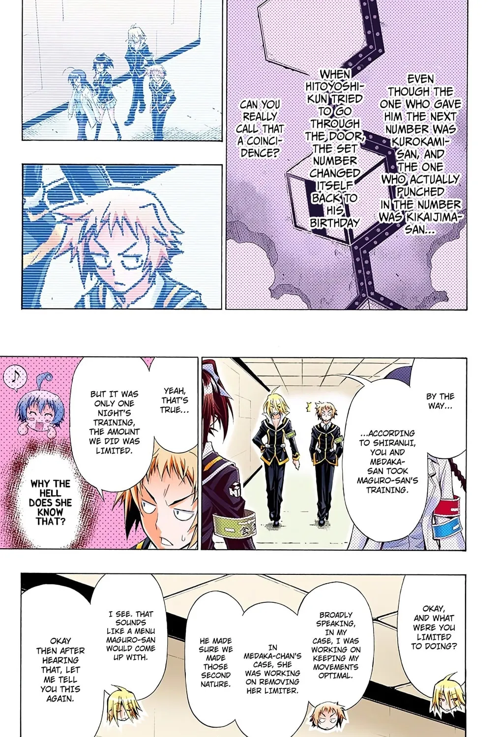 Read Medaka Box (Colored) chapter 29 image 12 on Lezhin