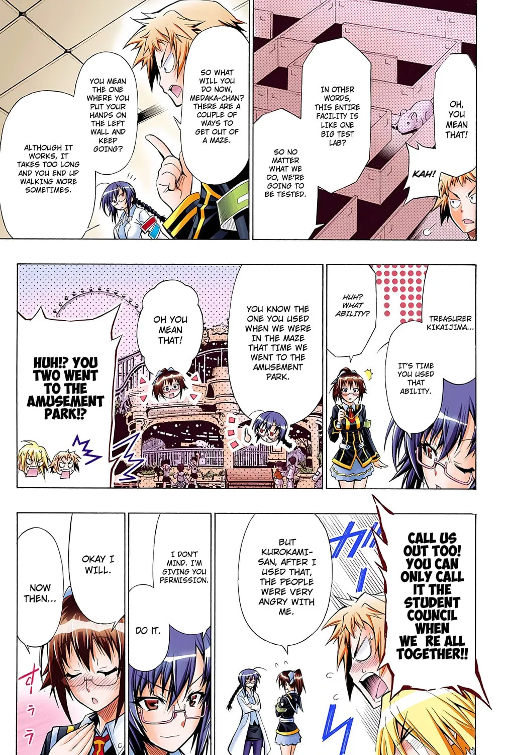 Read Medaka Box (Colored) chapter 29 image 20 on Lezhin