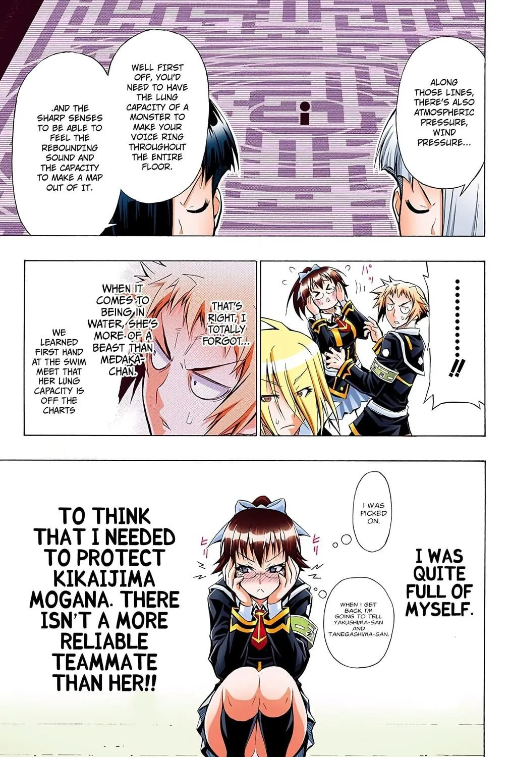 Read Medaka Box (Colored) chapter 29 image 28 on Lezhin