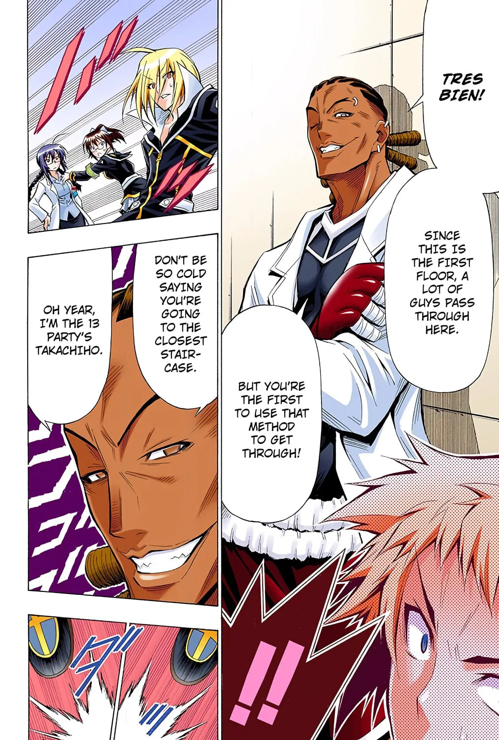 Read Medaka Box (Colored) chapter 29 image 30 on Lezhin
