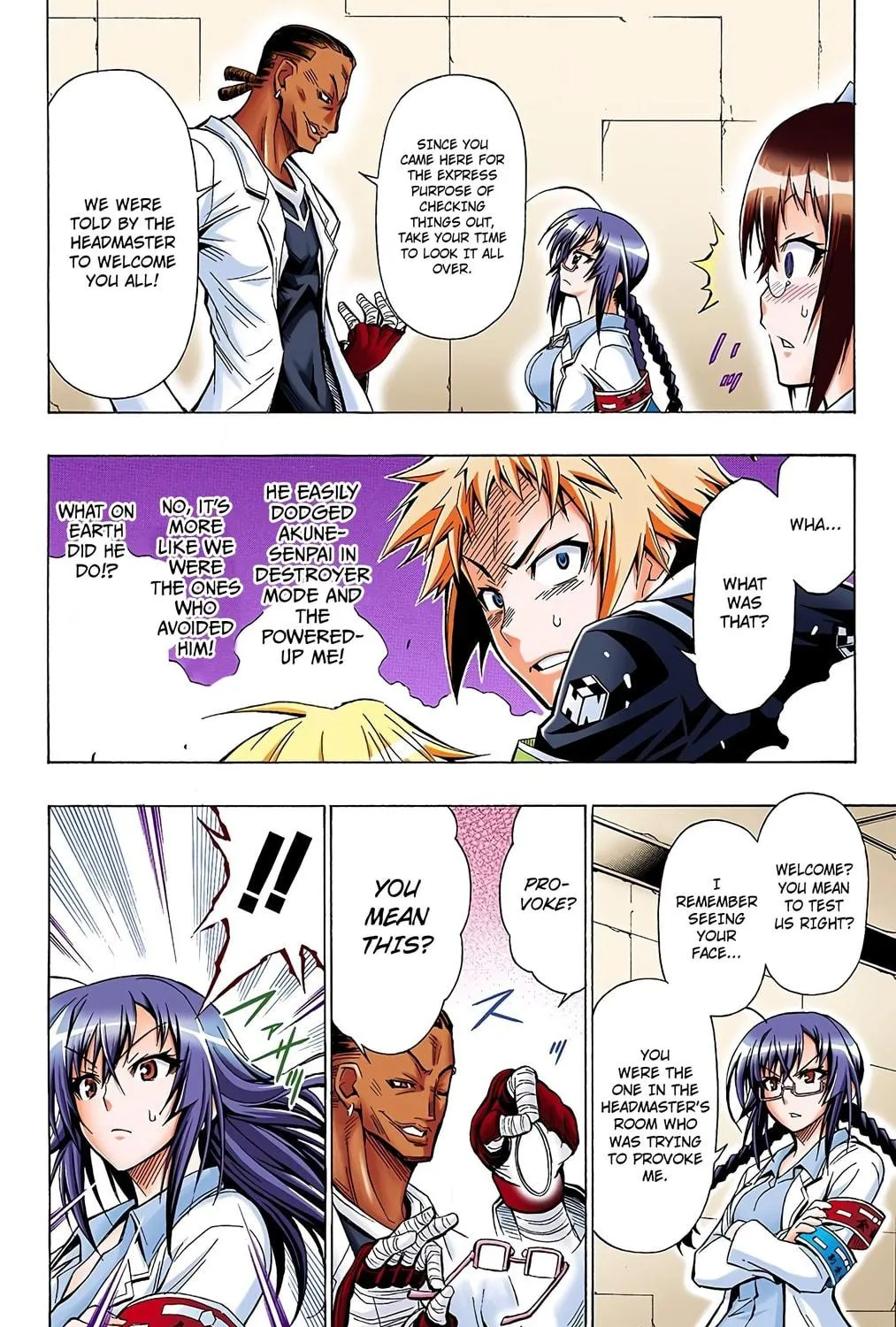 Read Medaka Box (Colored) chapter 29 image 34 on Lezhin