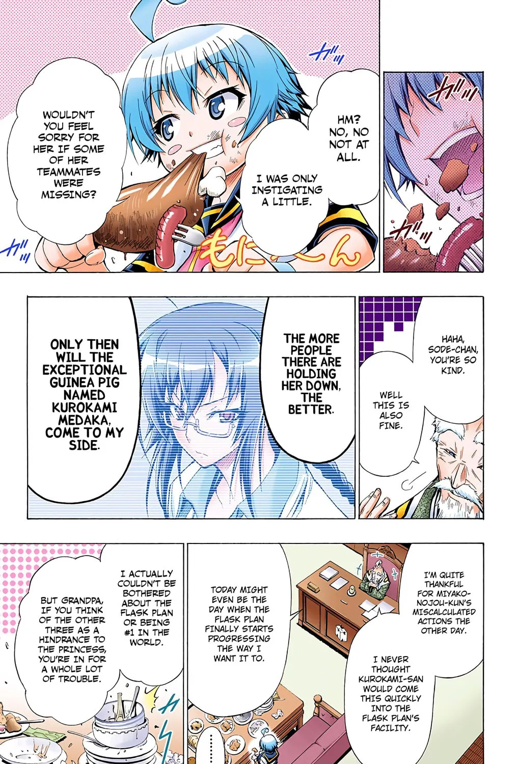 Read Medaka Box (Colored) chapter 29 image 8 on Lezhin