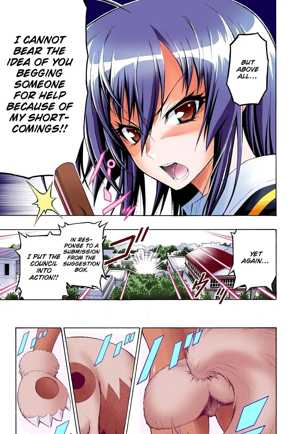 Read Medaka Box (Colored) chapter 3 image 28 on Lezhin