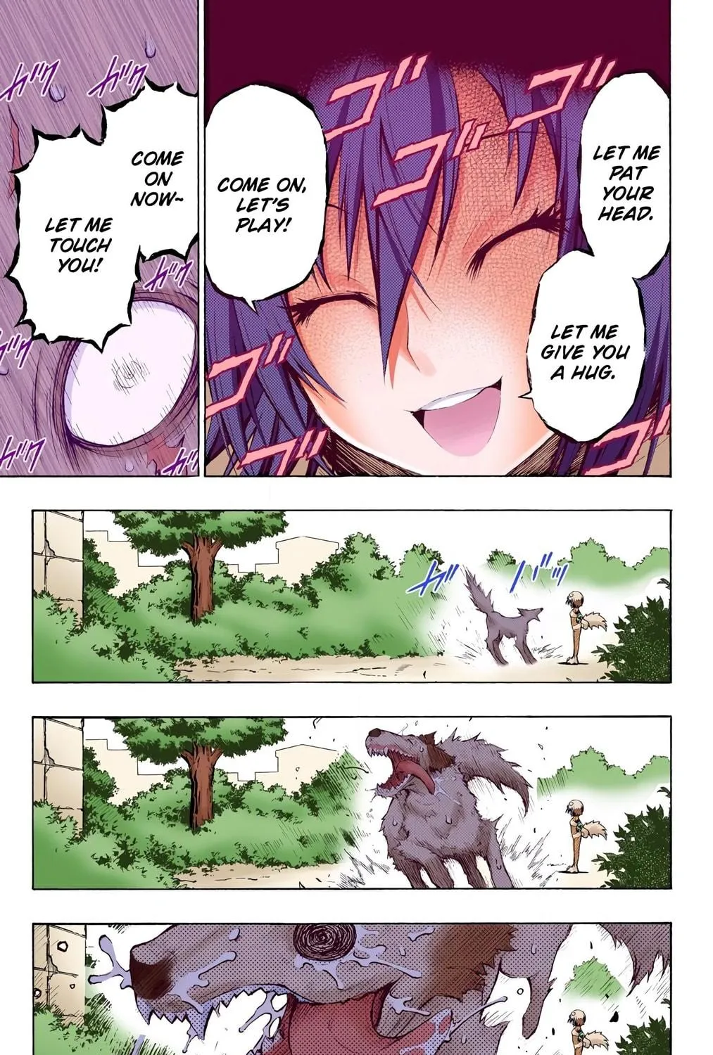Read Medaka Box (Colored) chapter 3 image 40 on Lezhin