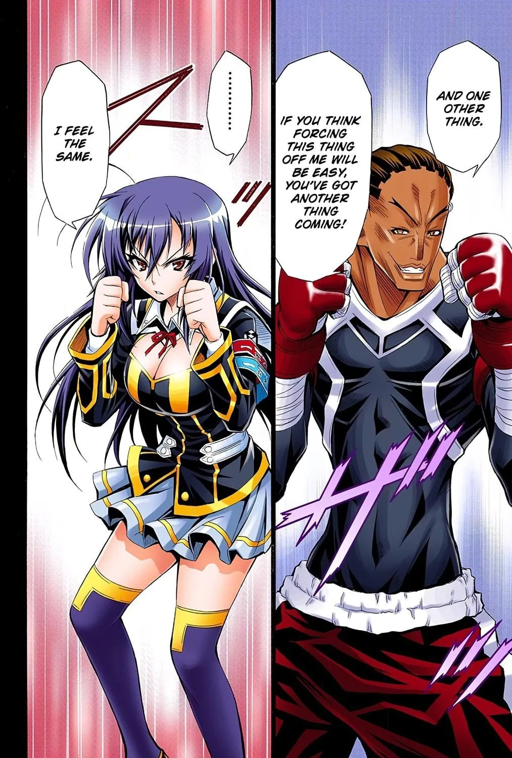 Read Medaka Box (Colored) chapter 30 image 10 on Lezhin