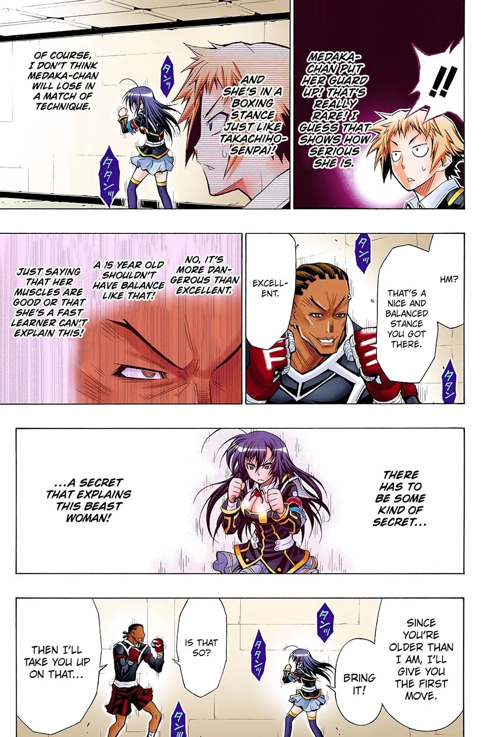 Read Medaka Box (Colored) chapter 30 image 12 on Lezhin