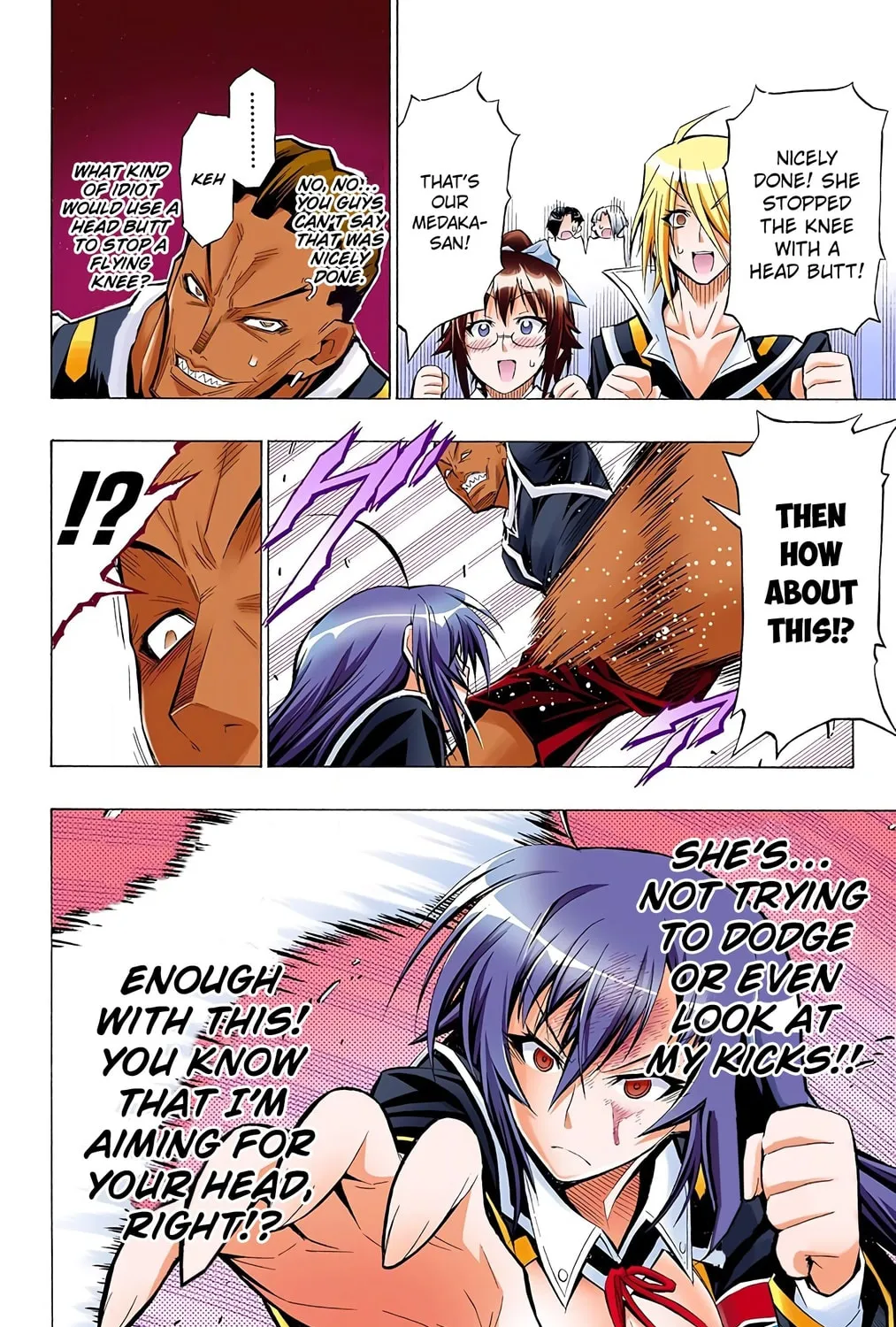 Read Medaka Box (Colored) chapter 30 image 18 on Lezhin