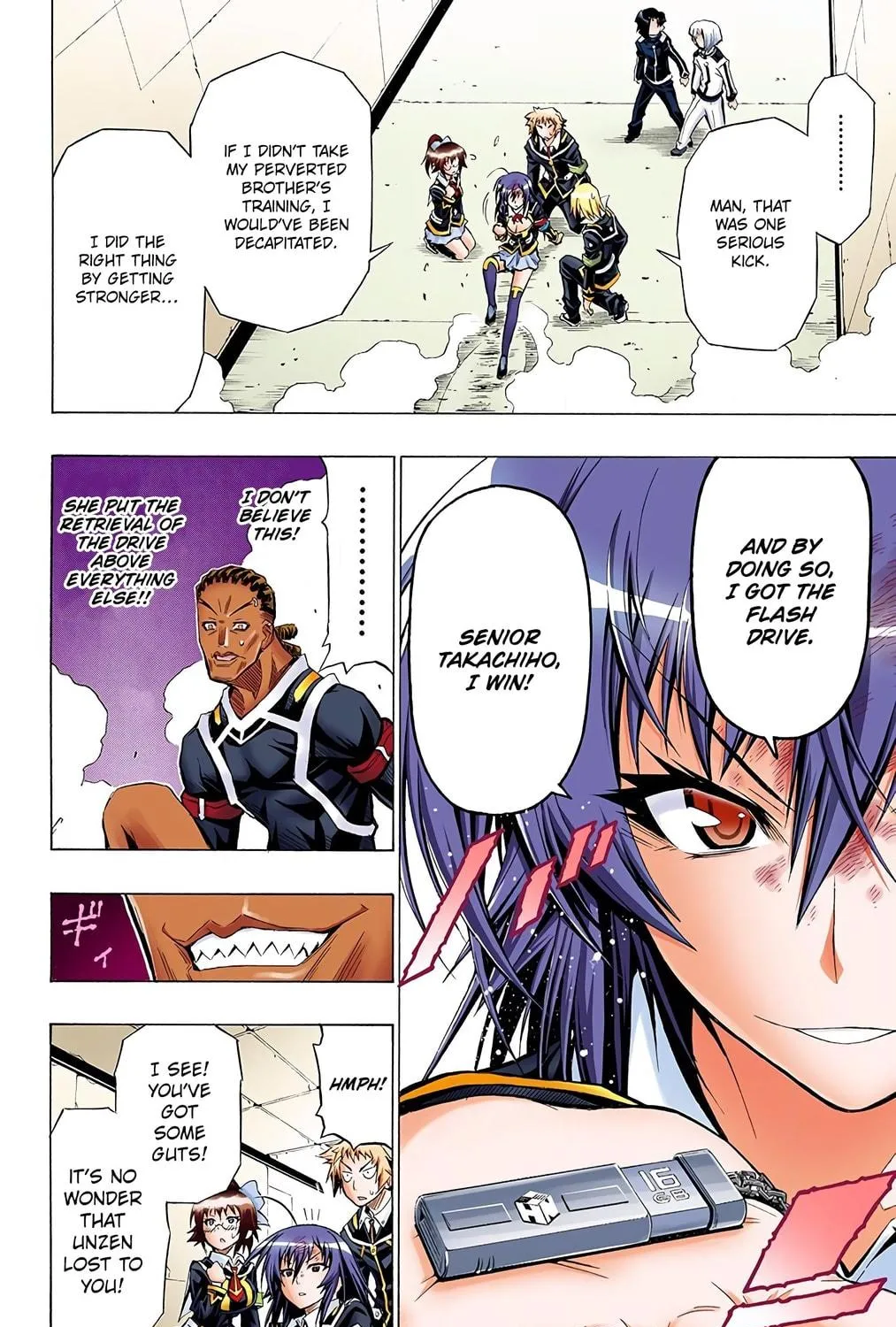 Read Medaka Box (Colored) chapter 30 image 22 on Lezhin