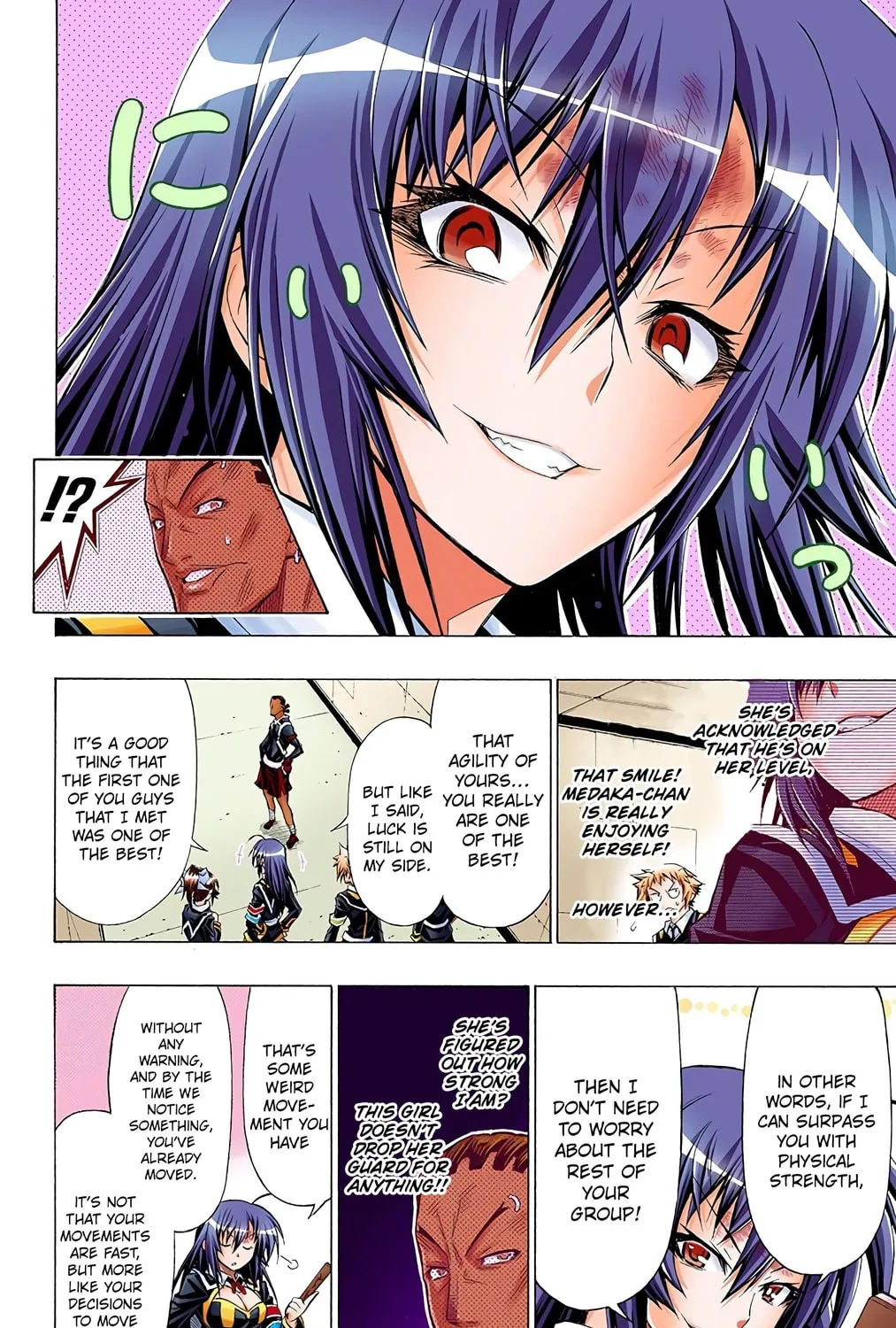 Read Medaka Box (Colored) chapter 30 image 30 on Lezhin