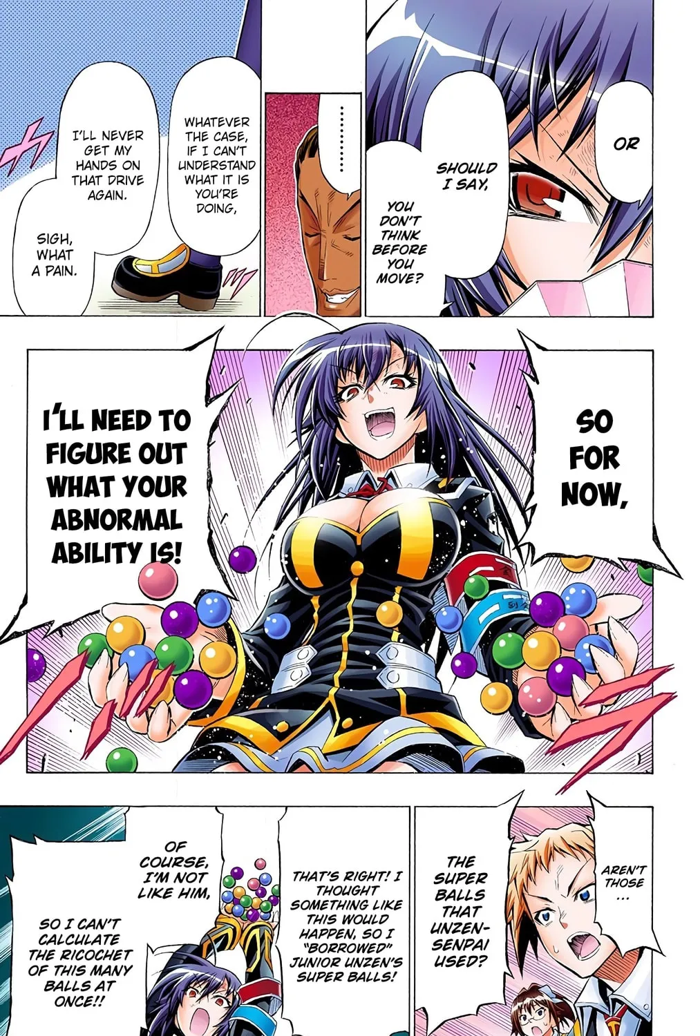 Read Medaka Box (Colored) chapter 30 image 32 on Lezhin