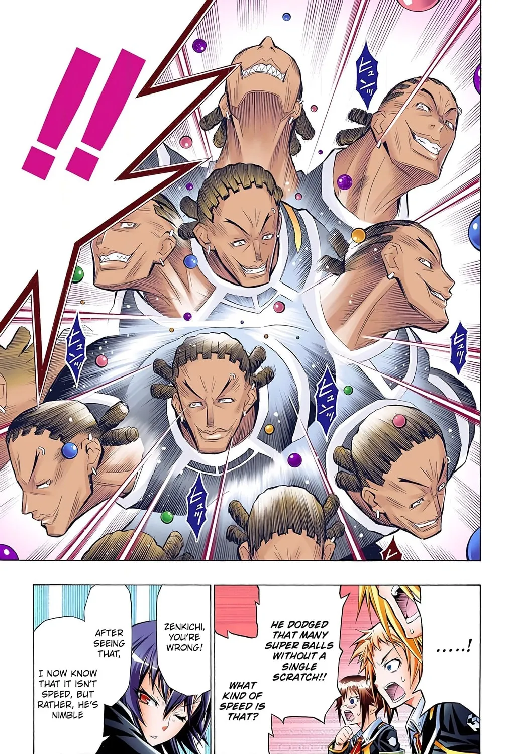Read Medaka Box (Colored) chapter 30 image 36 on Lezhin