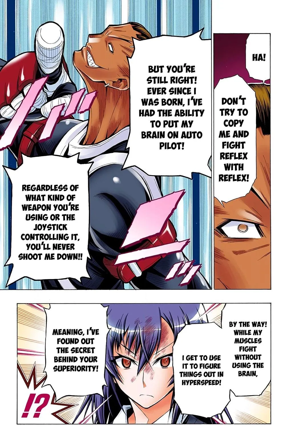 Read Medaka Box (Colored) chapter 30 image 40 on Lezhin