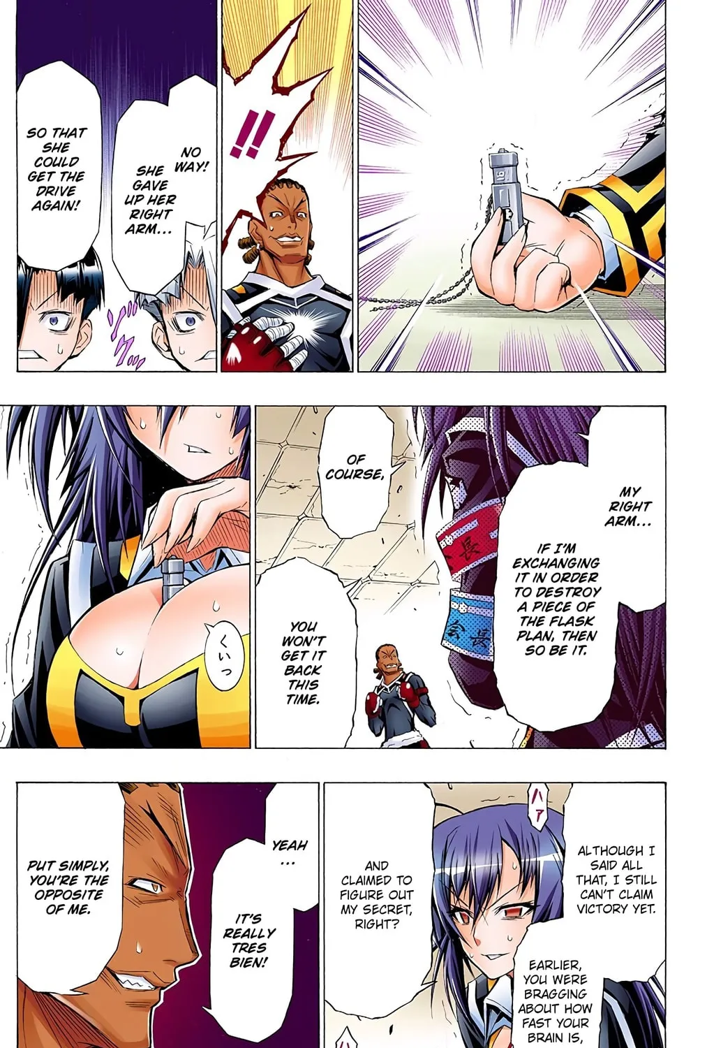 Read Medaka Box (Colored) chapter 31 image 12 on Lezhin