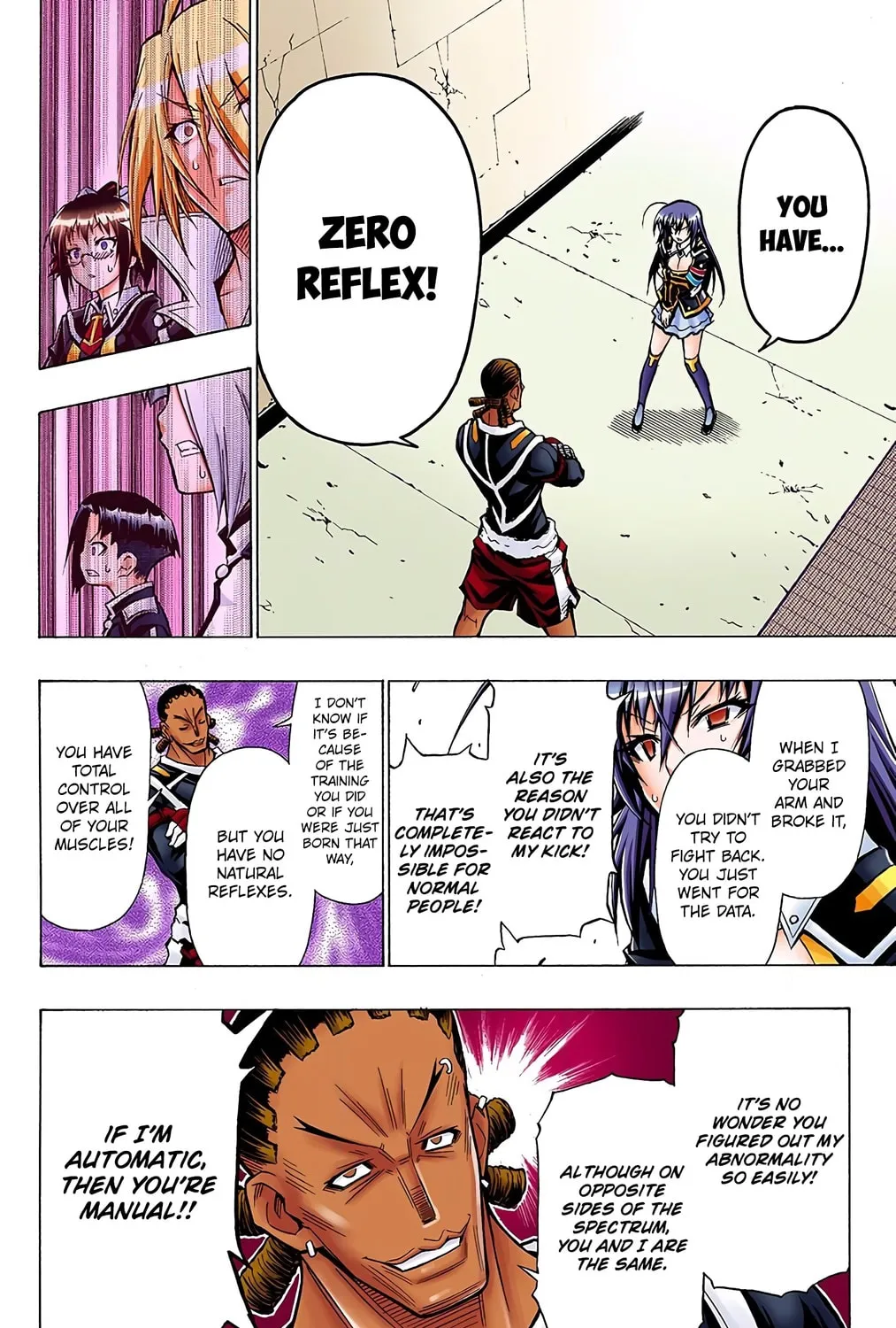 Read Medaka Box (Colored) chapter 31 image 14 on Lezhin
