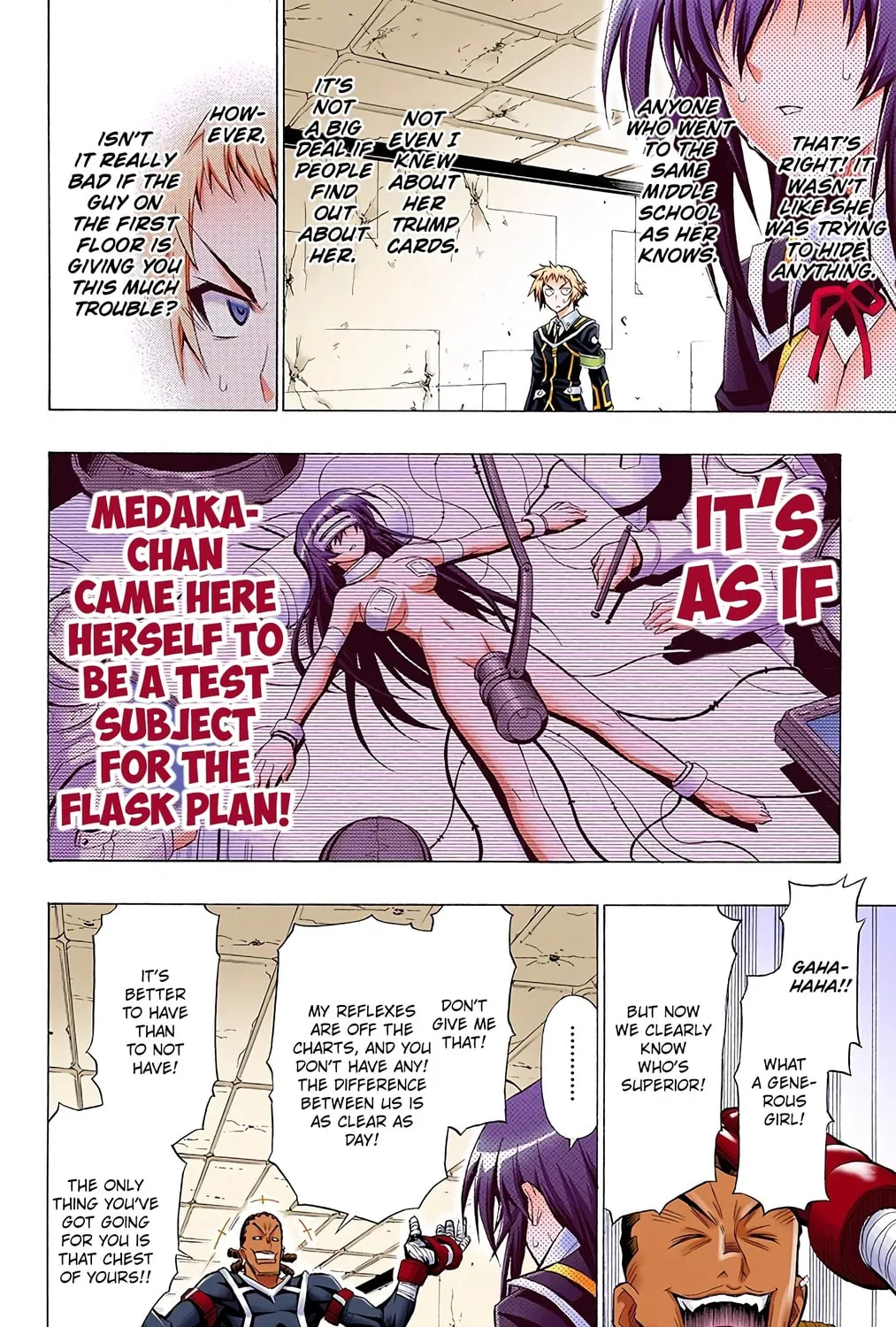 Read Medaka Box (Colored) chapter 31 image 18 on Lezhin