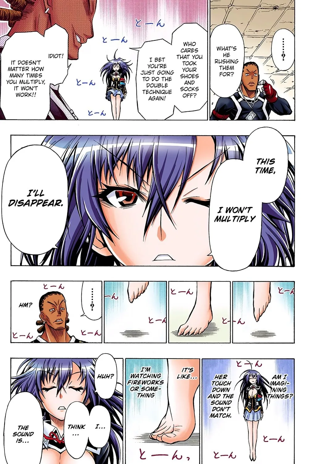 Read Medaka Box (Colored) chapter 31 image 24 on Lezhin