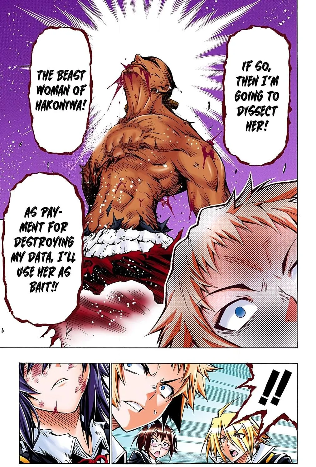 Read Medaka Box (Colored) chapter 31 image 34 on Lezhin