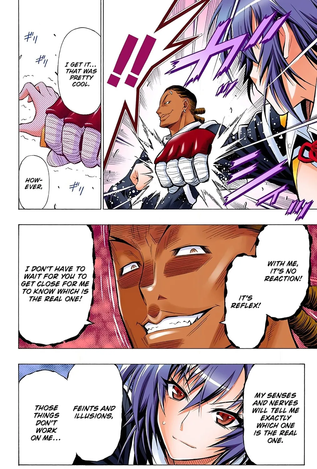 Read Medaka Box (Colored) chapter 31 image 6 on Lezhin