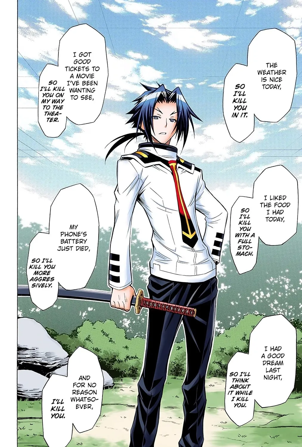 Read Medaka Box (Colored) chapter 33 image 20 on Lezhin