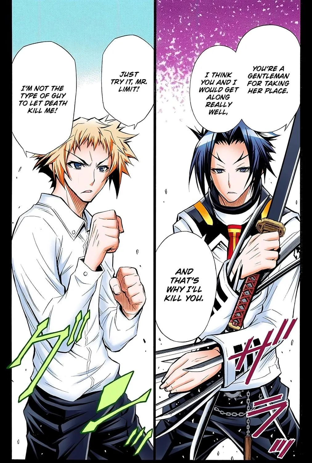 Read Medaka Box (Colored) chapter 33 image 34 on Lezhin