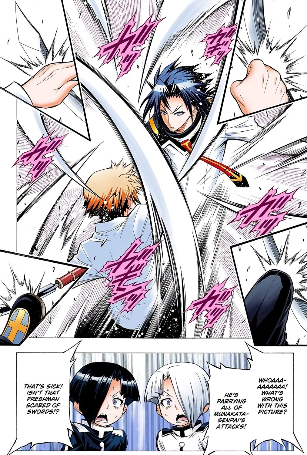 Read Medaka Box (Colored) chapter 34 image 14 on Lezhin