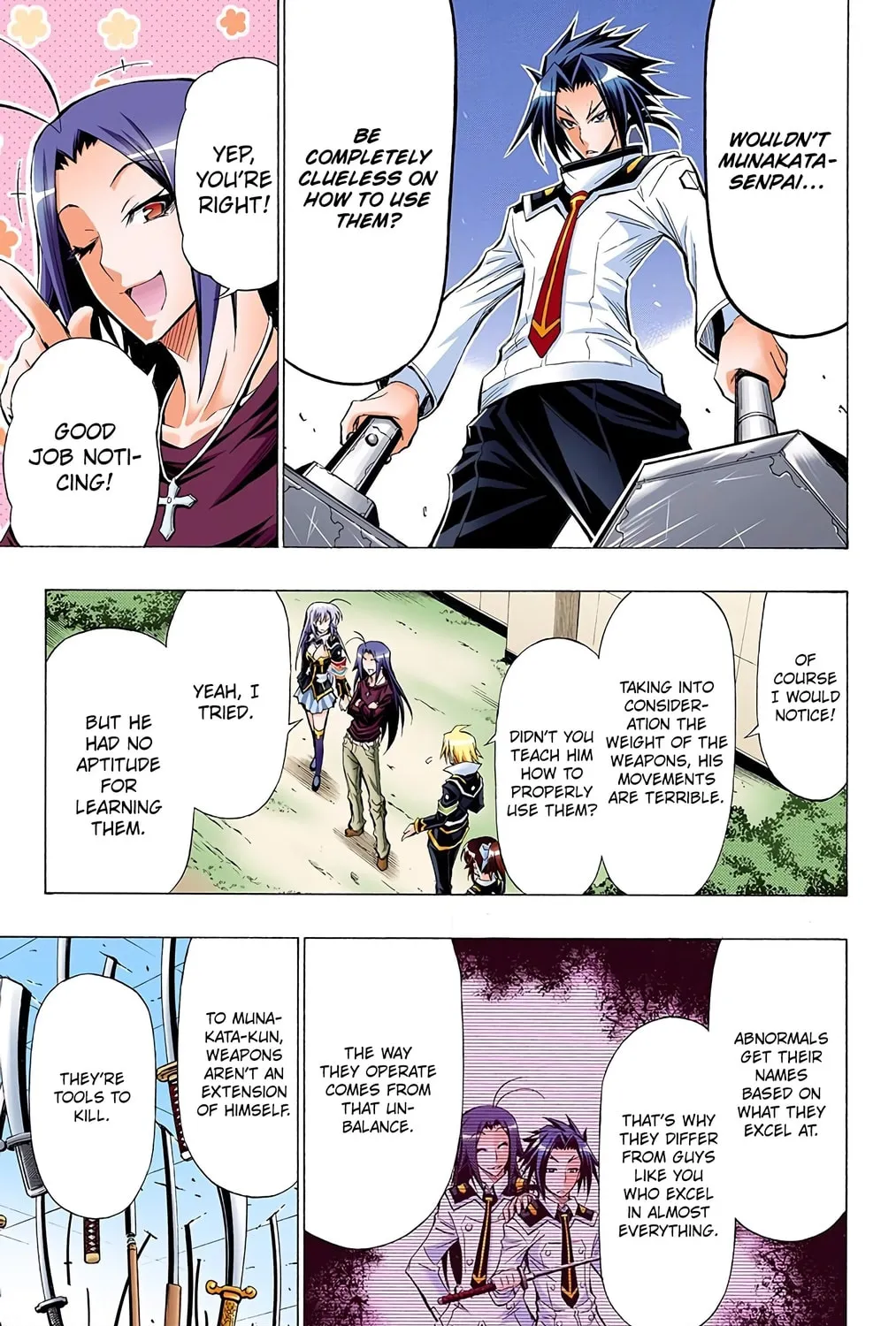 Read Medaka Box (Colored) chapter 34 image 20 on Lezhin
