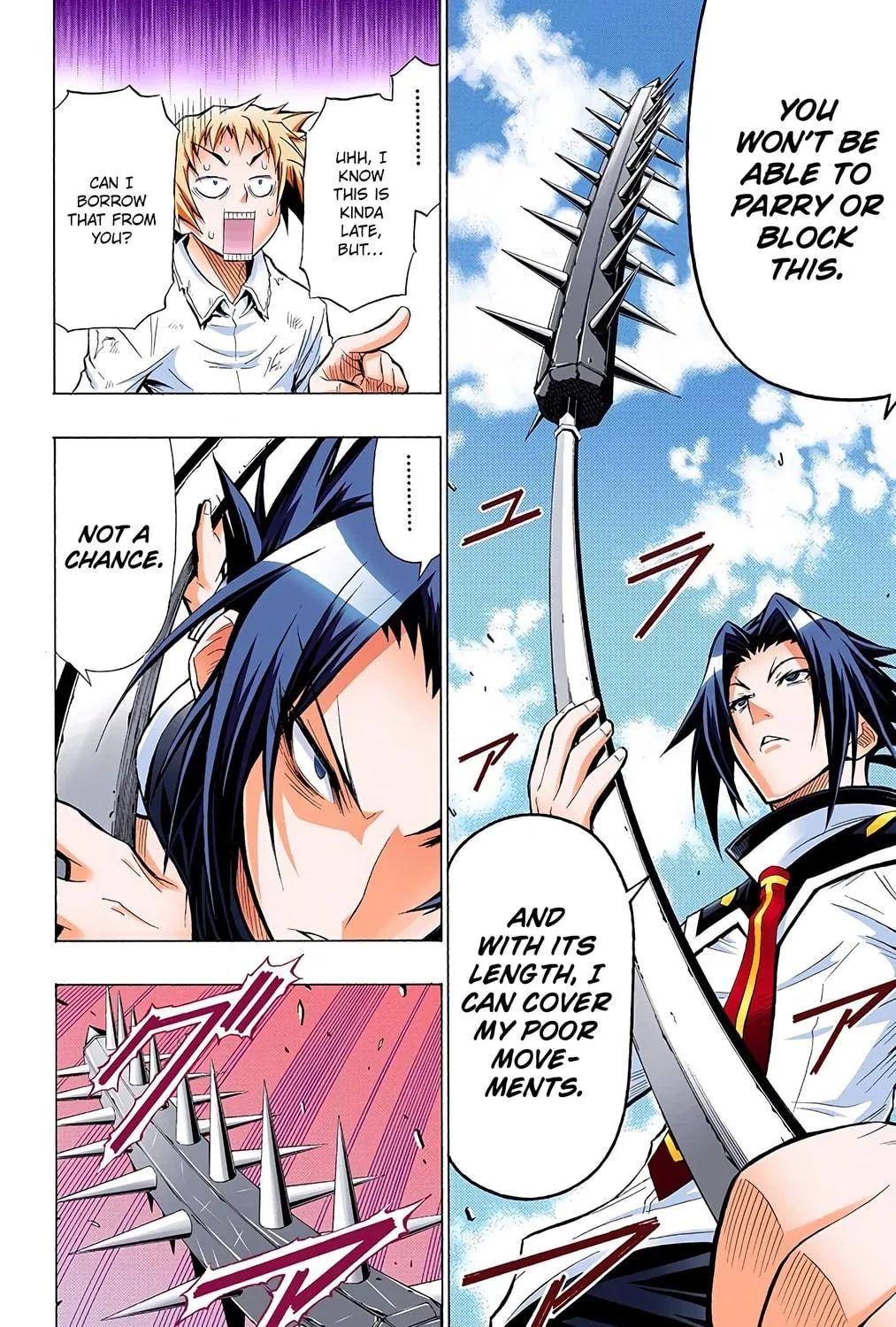 Read Medaka Box (Colored) chapter 34 image 28 on Lezhin