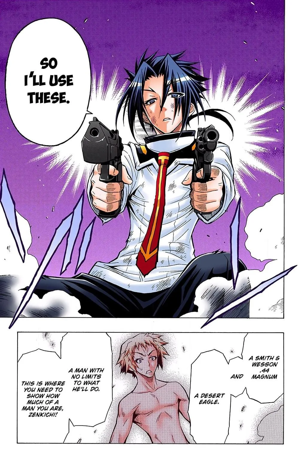 Read Medaka Box (Colored) chapter 34 image 34 on Lezhin