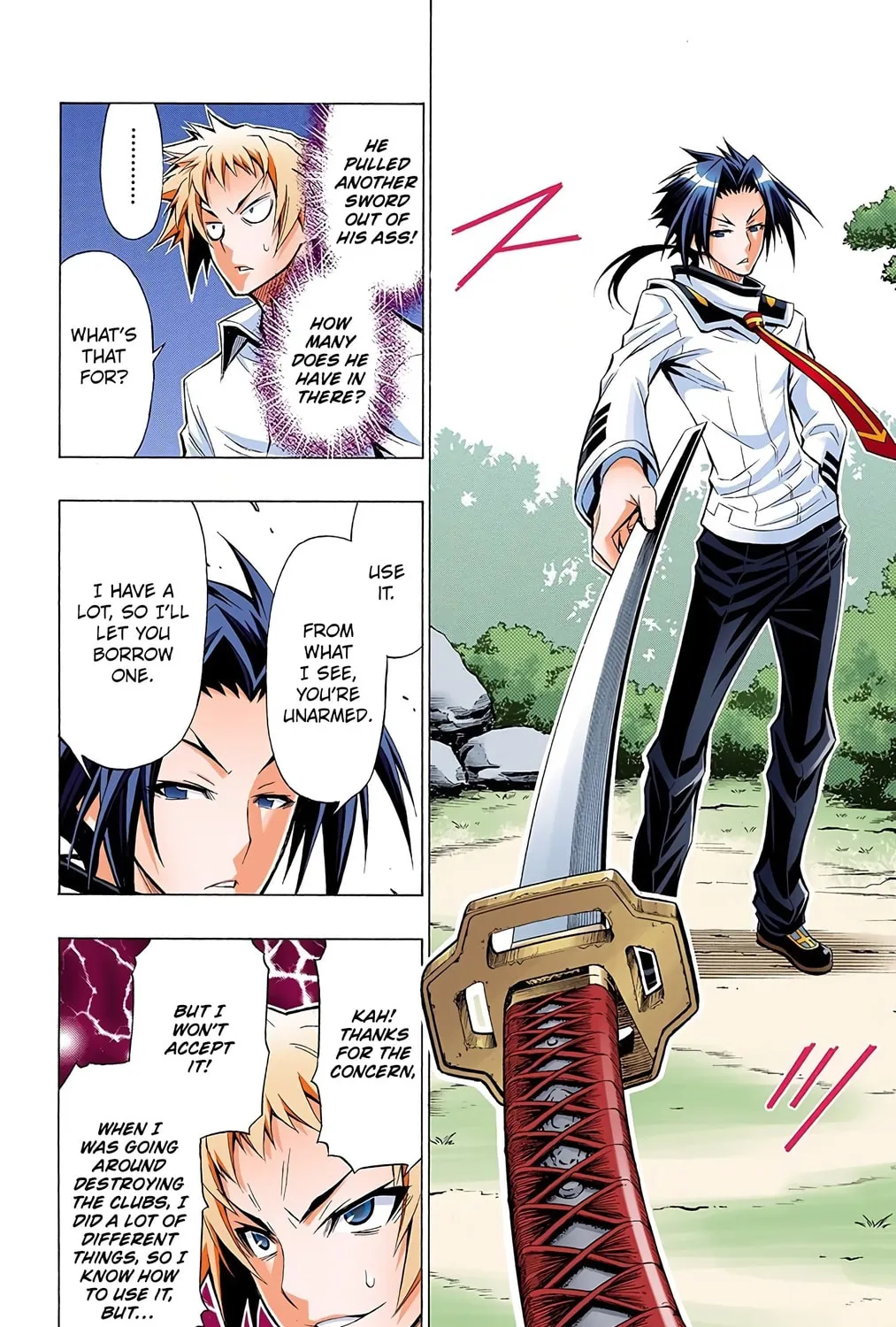 Read Medaka Box (Colored) chapter 34 image 6 on Lezhin