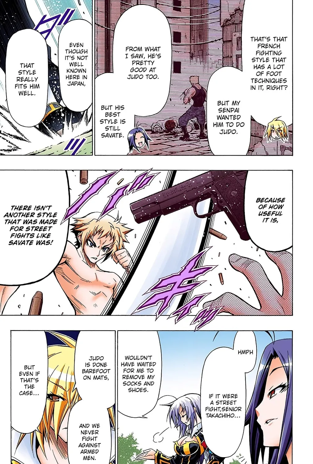 Read Medaka Box (Colored) chapter 35 image 12 on Lezhin