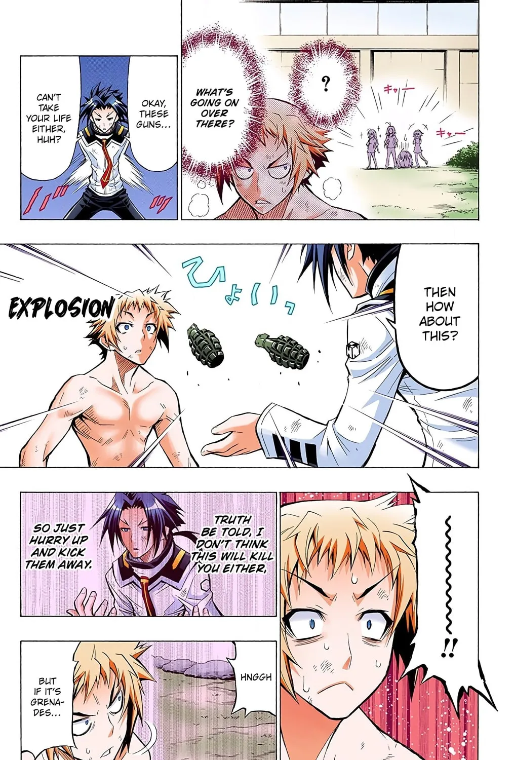 Read Medaka Box (Colored) chapter 35 image 20 on Lezhin