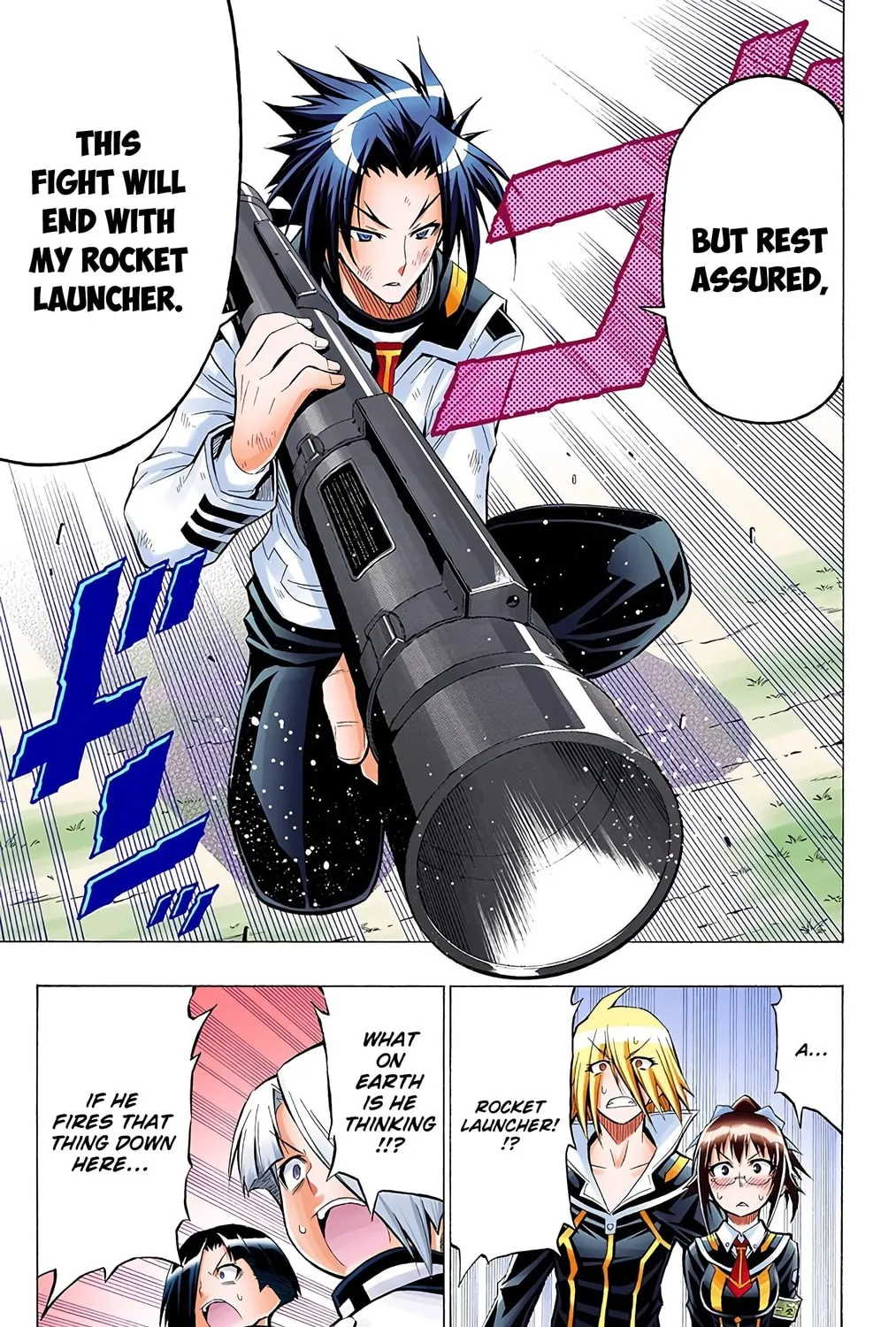 Read Medaka Box (Colored) chapter 35 image 24 on Lezhin