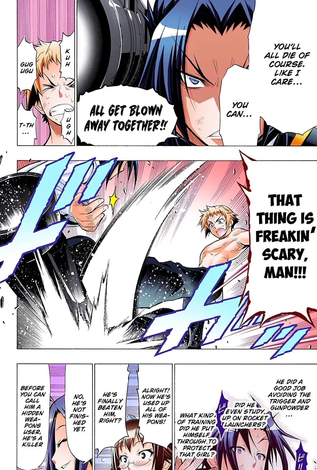 Read Medaka Box (Colored) chapter 35 image 26 on Lezhin