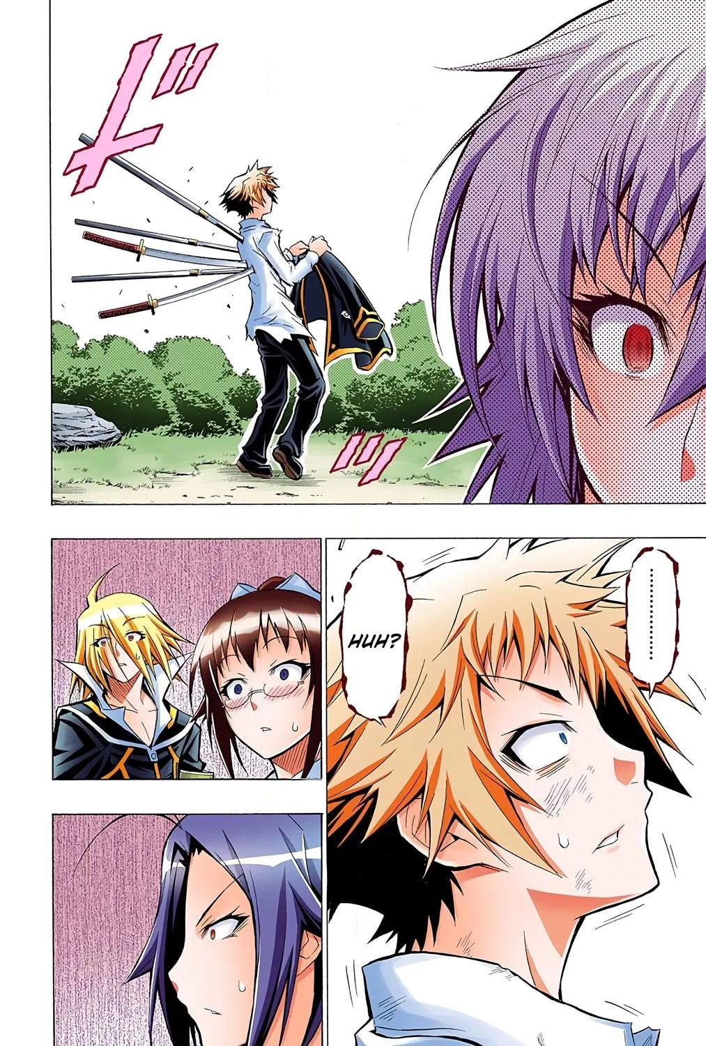 Read Medaka Box (Colored) chapter 35 image 36 on Lezhin