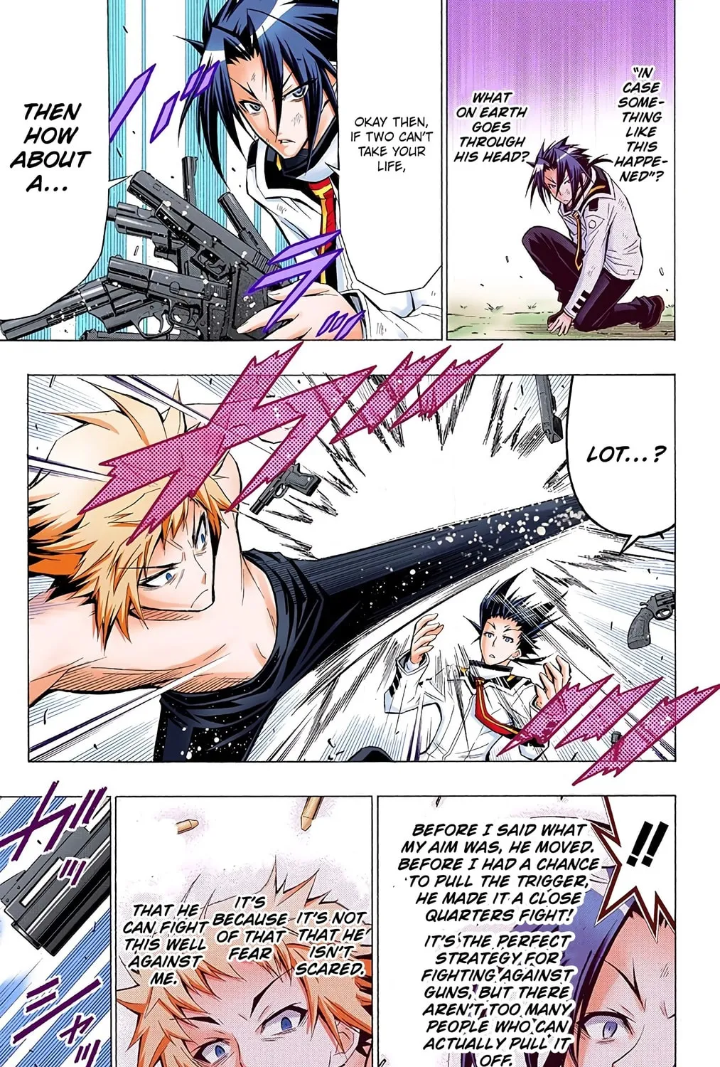 Read Medaka Box (Colored) chapter 35 image 8 on Lezhin