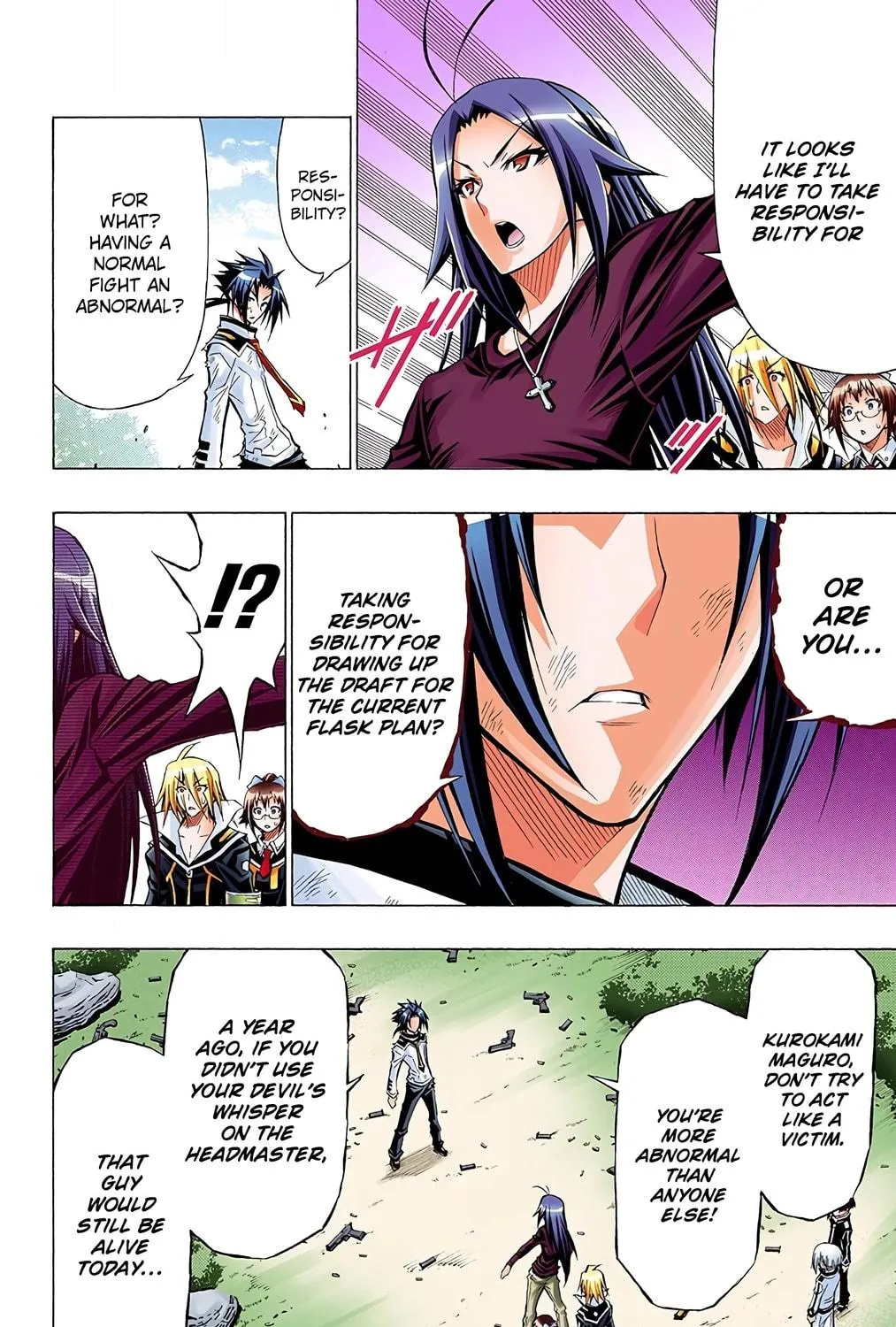 Read Medaka Box (Colored) chapter 36 image 10 on Lezhin