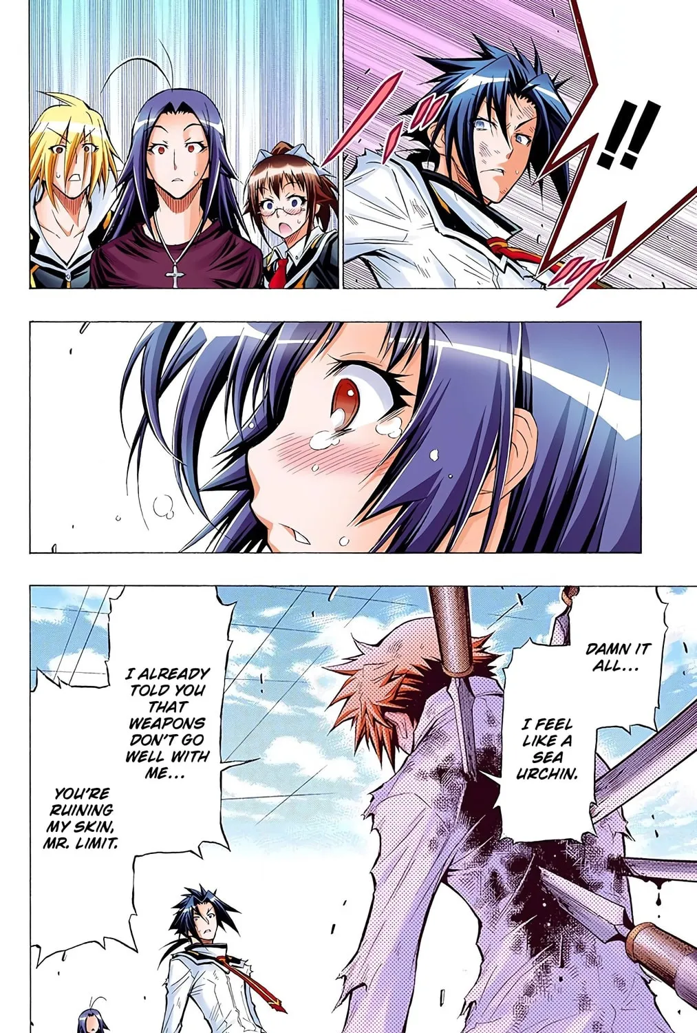 Read Medaka Box (Colored) chapter 36 image 14 on Lezhin