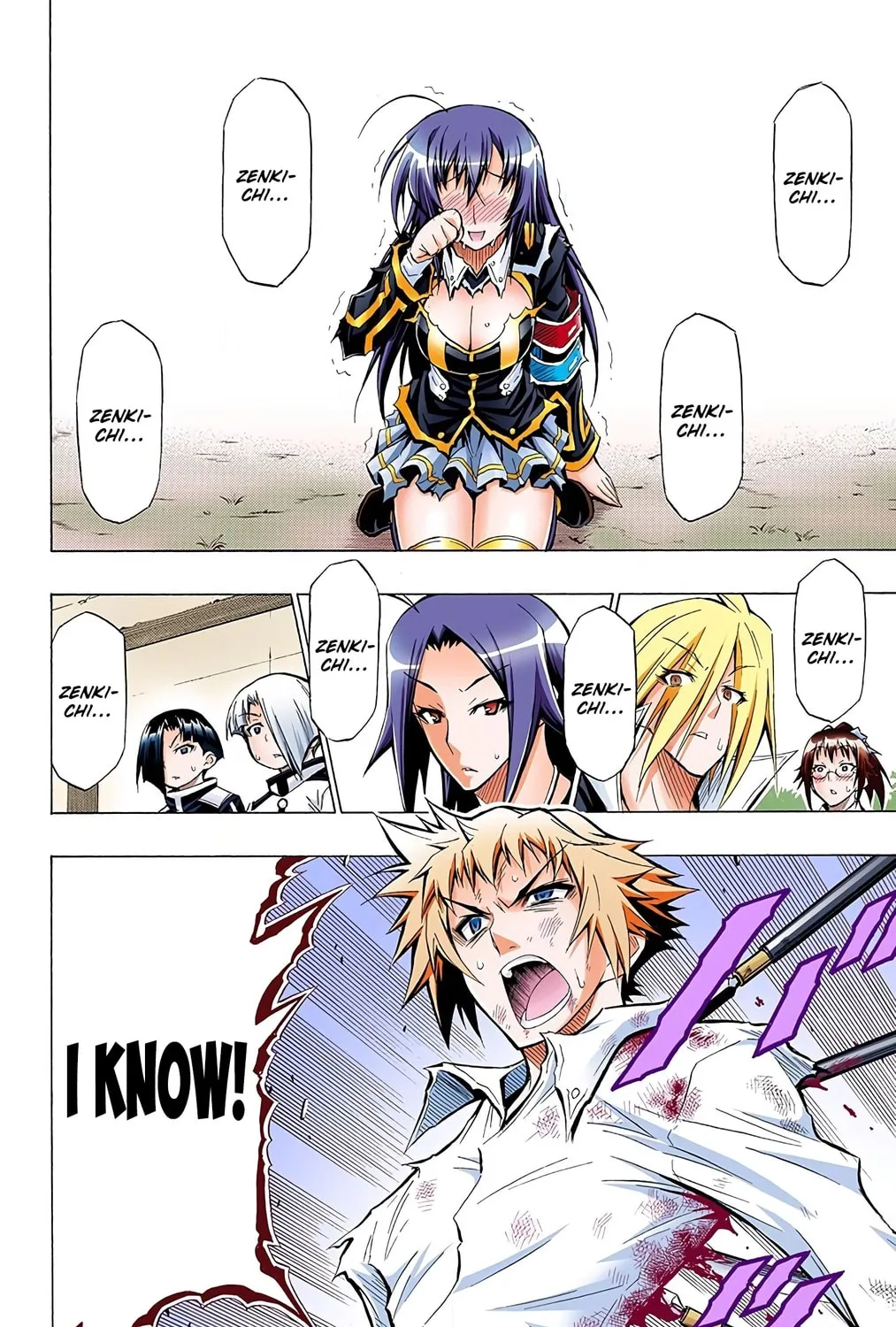 Read Medaka Box (Colored) chapter 36 image 18 on Lezhin