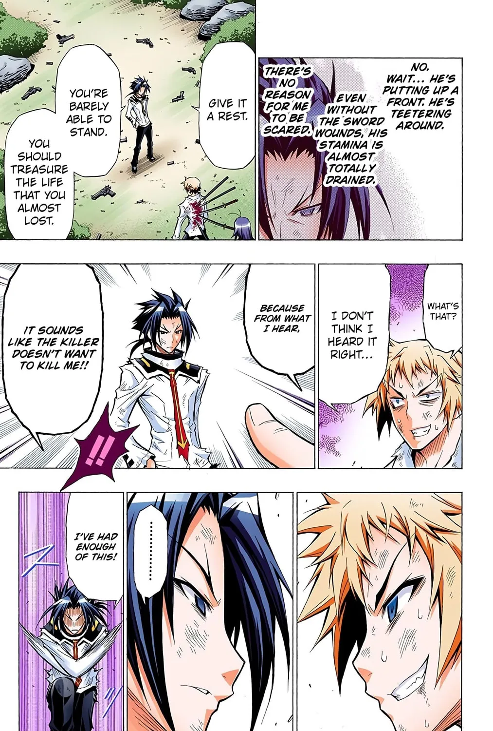 Read Medaka Box (Colored) chapter 36 image 20 on Lezhin