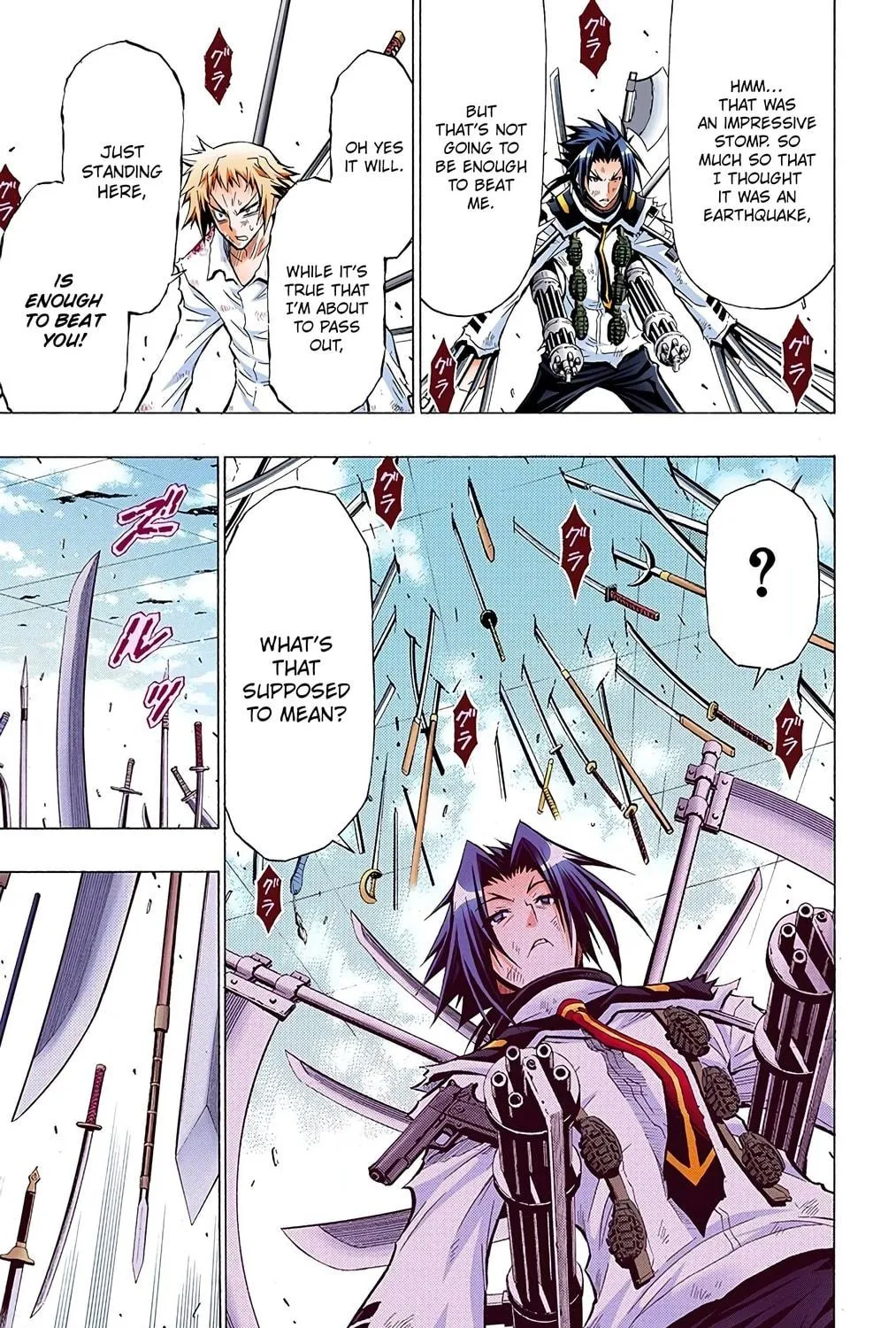 Read Medaka Box (Colored) chapter 36 image 28 on Lezhin