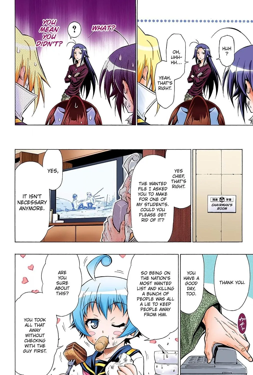 Read Medaka Box (Colored) chapter 37 image 10 on Lezhin