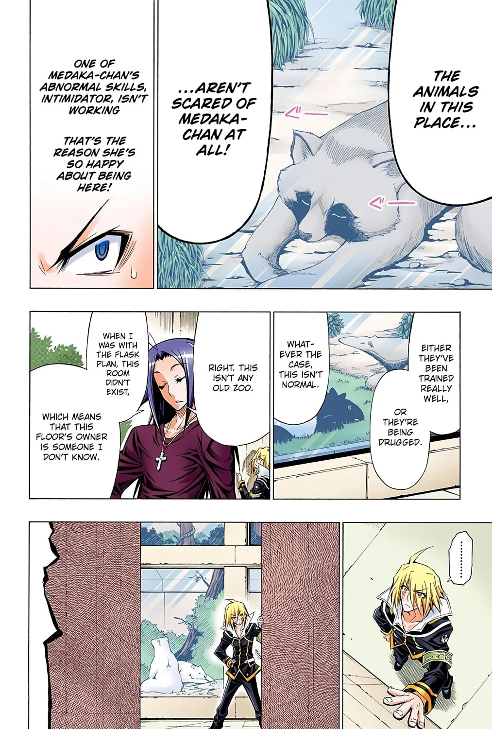 Read Medaka Box (Colored) chapter 37 image 26 on Lezhin