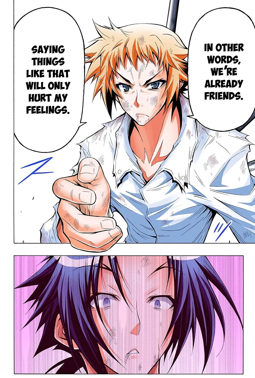 Read Medaka Box (Colored) chapter 37 image 6 on Lezhin