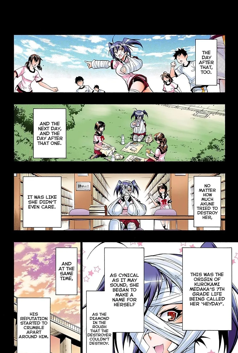 Read Medaka Box (Colored) chapter 38 image 10 on Lezhin