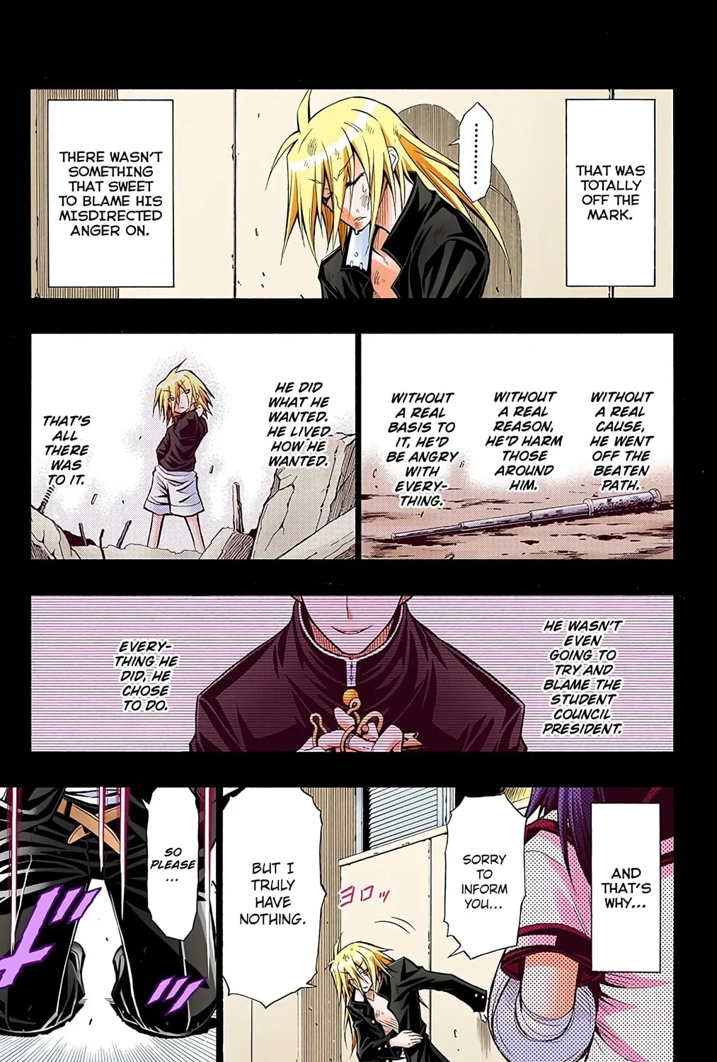 Read Medaka Box (Colored) chapter 38 image 20 on Lezhin