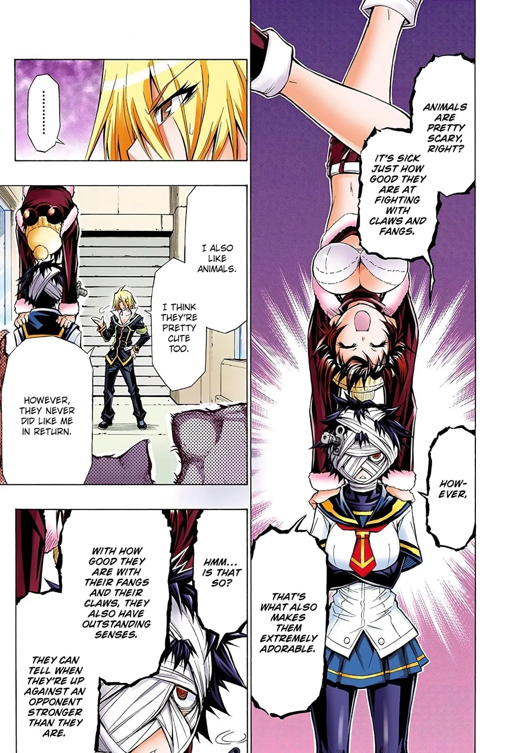 Read Medaka Box (Colored) chapter 39 image 12 on Lezhin