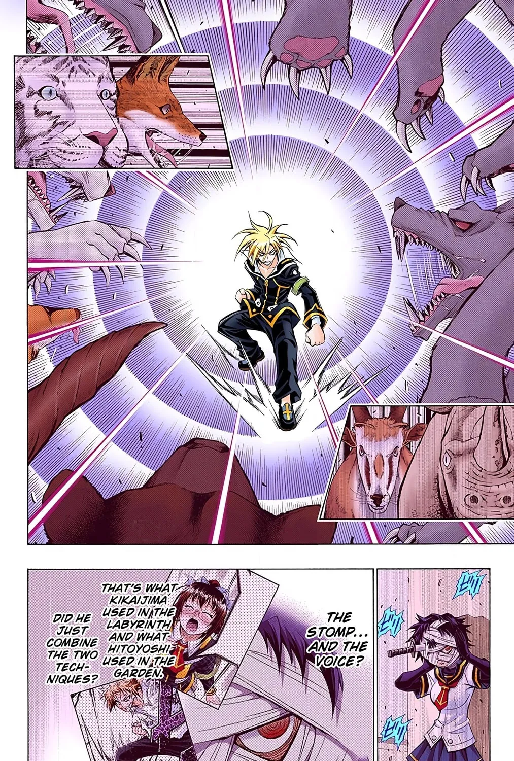 Read Medaka Box (Colored) chapter 39 image 18 on Lezhin