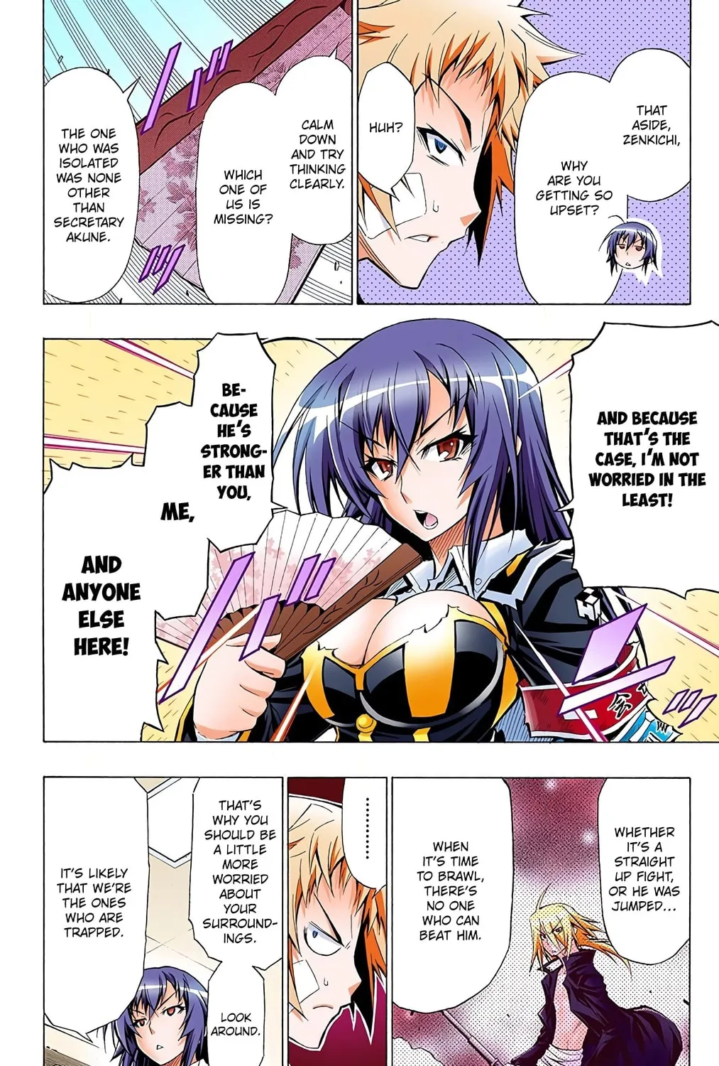 Read Medaka Box (Colored) chapter 39 image 6 on Lezhin