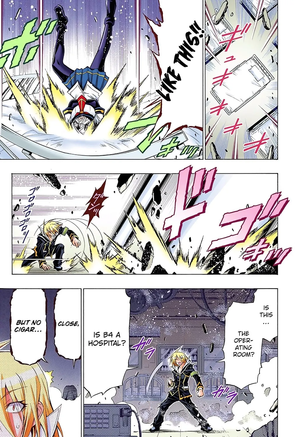 Read Medaka Box (Colored) chapter 40 image 14 on Lezhin