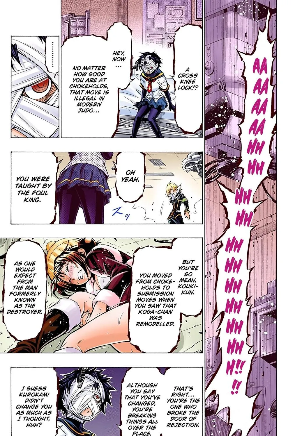 Read Medaka Box (Colored) chapter 40 image 22 on Lezhin